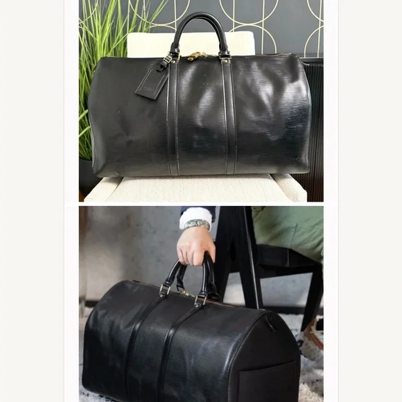 Louis Vuitton Black Duffel Bag - Picture 4 of 4